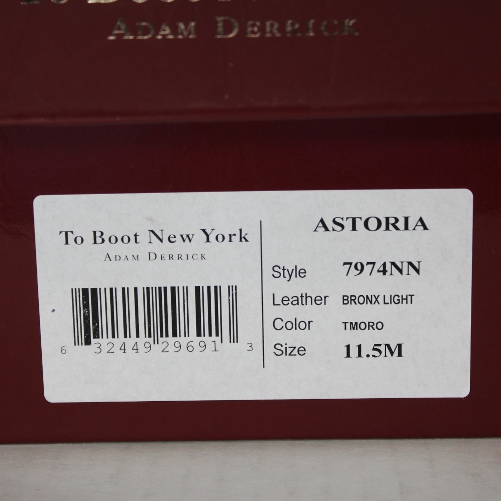To Boot New York Astoria Boots $450 NEW R982 - Picture 7 of 8